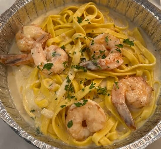 Fettuccine Alfredo.