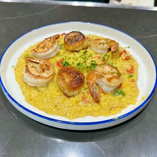 Shrimp and Scallop Risotto